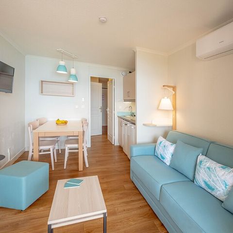 Apartement 4 Personen - - 1 Schlafzimmer - Meerblick - klimatisiert - Terrasse oder Balkon