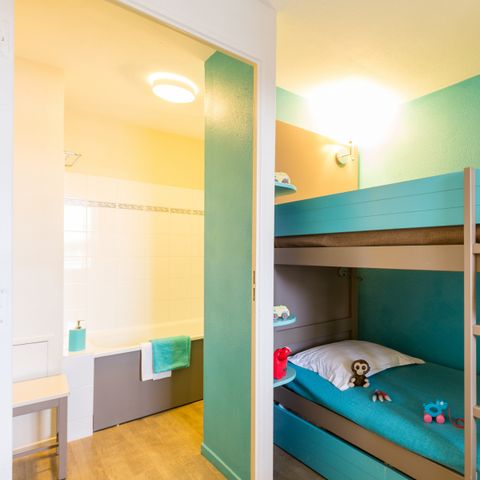 Wohnung 4 personen - - 1 Schlafzimmer - Duplex - Terrasse oder Balkon