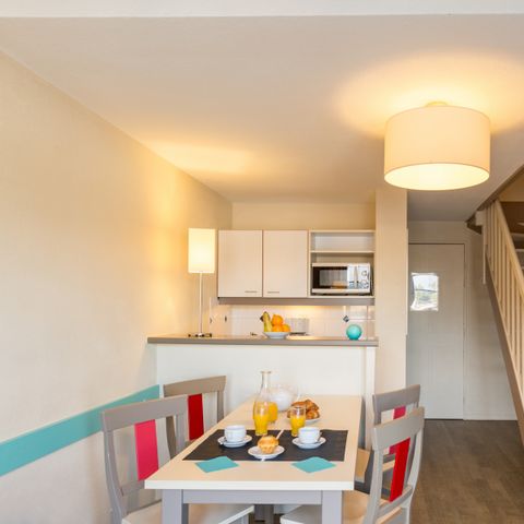 Wohnung 6 personen - - 1 Schlafzimmer + 1 Schlafalkoven - Terrasse oder Balkon