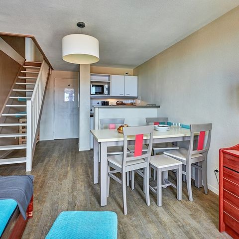 Wohnung 6 personen - 1 Schlafzimmer + 1 Schlafbereich - Duplex - Balkon
