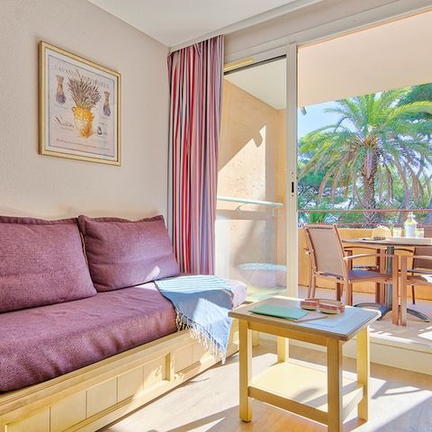 Apartement 5 Personen - - 1 Schlafzimmer - Terrasse oder Balkon - Gartenblick