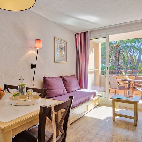 Apartement 5 Personen - - 1 Schlafzimmer - Terrasse oder Balkon - Gartenblick