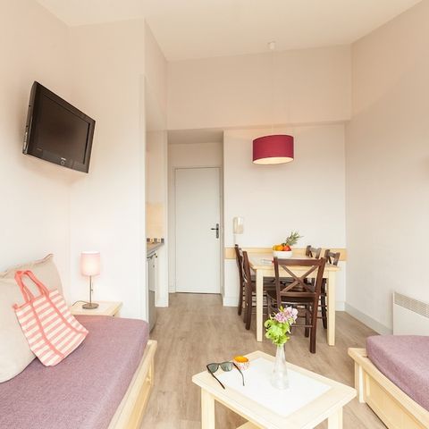 Apartement 5 Personen - - 1 Schlafzimmer - Meerblick - Terrasse oder Balkon
