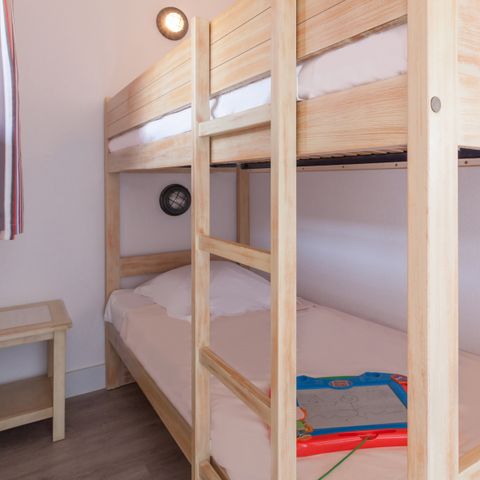 Wohnung 6 personen - - 1 Schlafzimmer + 1 Schlafalkoven - Terrasse oder Balkon - Gartenblick