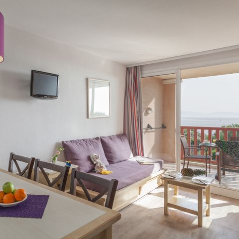 Apartement 6 Personen - - 1 Schlafzimmer + 1 Schlafalkoven - Terrasse oder Balkon - Gartenblick