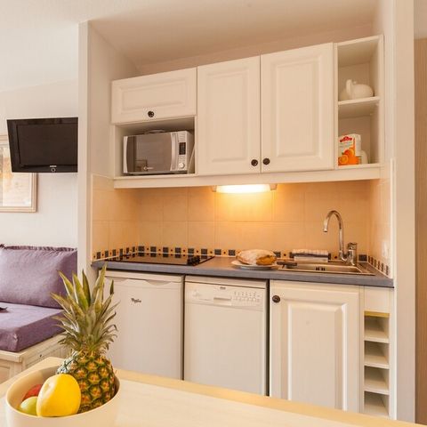 Studio 4 personen - Studio - 1 Schlafalkoven - Terrasse oder Balkon