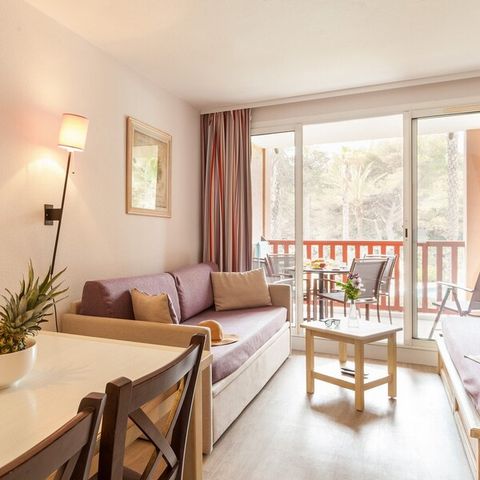 Studio 4 personen - Studio - 1 Schlafalkoven - Terrasse oder Balkon