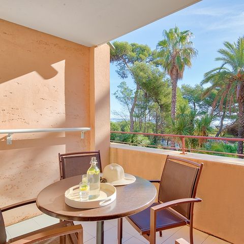 Wohnung 4 personen - 1 Schlafzimmer - Terrasse oder Balkon - Gartenblick