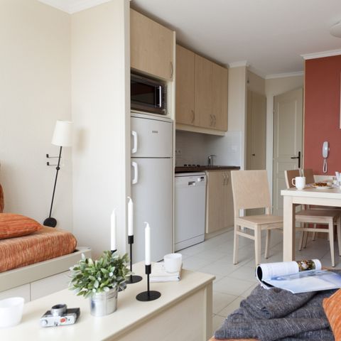 Studio 5 Personen - Studio - 1 Schlafnische - Terrasse oder Balkon