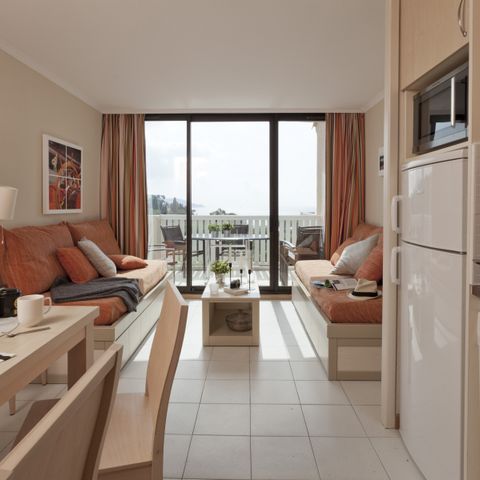 Apartement 5 Personen - - 1 Schlafzimmer - Terrasse oder Balkon