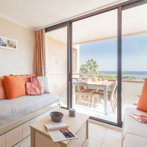 Apartement 5 Personen - - 1 Schlafzimmer - Terrasse oder Balkon - Meerblick - Südlage
