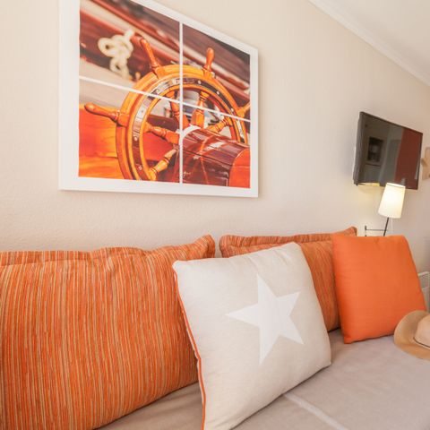 Apartement 4 Personen - - 1 Schlafzimmer - Terrasse oder Balkon - Meerblick - Südlage