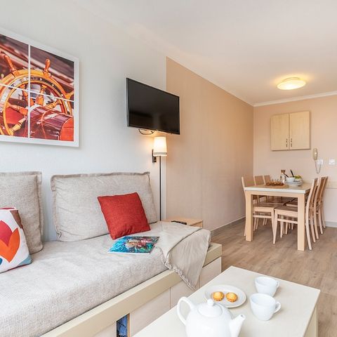 Apartement 7 Personen - - 1 Schlafzimmer + 1 Schlafalkoven - Terrasse oder Balkon - Meerblick - Südlage