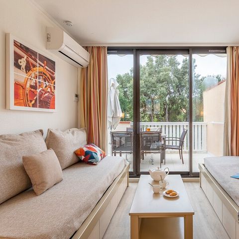 Wohnung 6 personen - - 1 Schlafzimmer + 1 Schlafalkoven - Terrasse oder Balkon