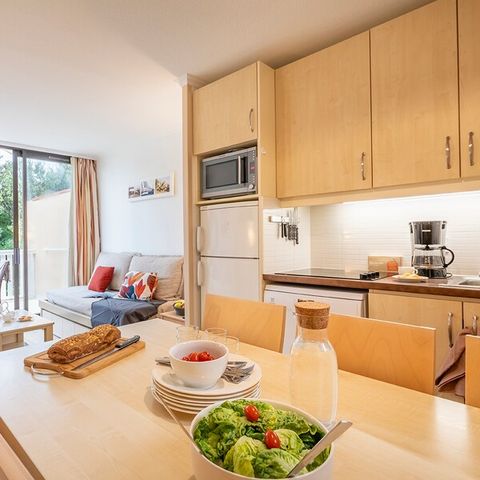 Wohnung 6 personen - - 1 Schlafzimmer + 1 Schlafalkoven - Terrasse oder Balkon