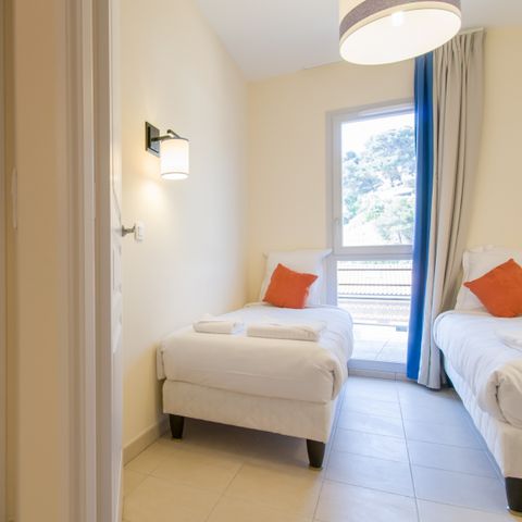 Wohnung 6 personen - - 2 Schlafzimmer - Balkon - Südlage
