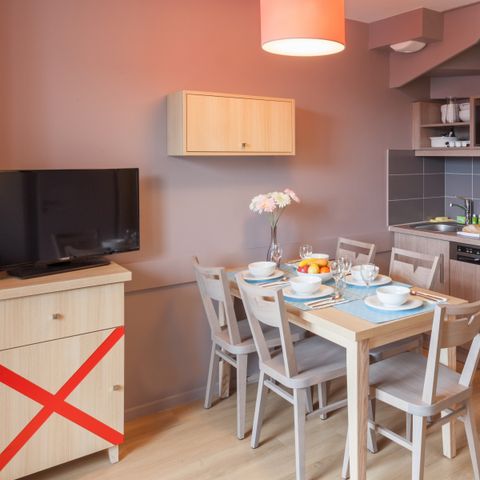Wohnung 4 personen - - 1 Schlafzimmer - Duplex