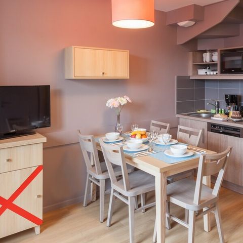 Wohnung 5 personen - - 2 Schlafzimmer - Duplex