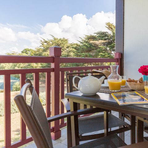 Wohnung 4 personen - - 1 Schlafzimmer - Terrasse oder Balkon - Meerblick
