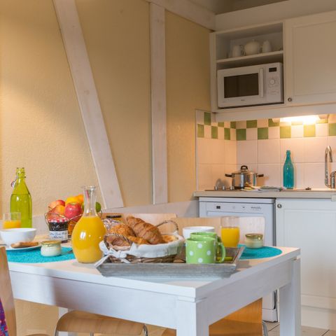 Studio 4 personen - Studio – 1 Schlafnische – Terrasse oder Balkon – renoviert