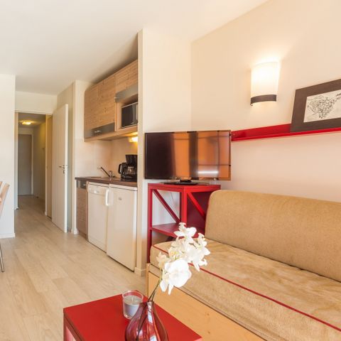 Apartement 4 Personen - - 1 Schlafzimmer