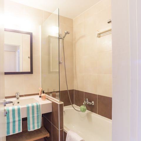 Wohnung 4 personen - - 1 Schlafzimmer - Gartenblick