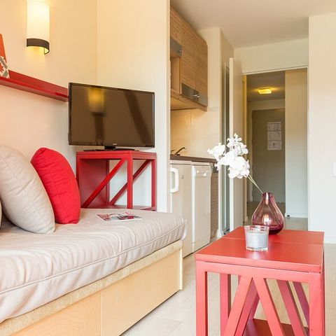 Apartement 4 Personen - - 1 Schlafzimmer - Gartenblick