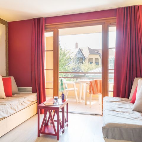 Apartement 4 Personen - - 1 Schlafzimmer - Gartenblick