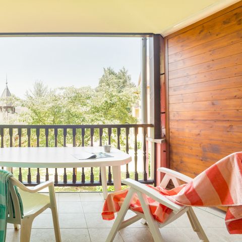 Apartement 6 Personen - - 1 Schlafzimmer + 1 Schlafalkoven - Gartenblick