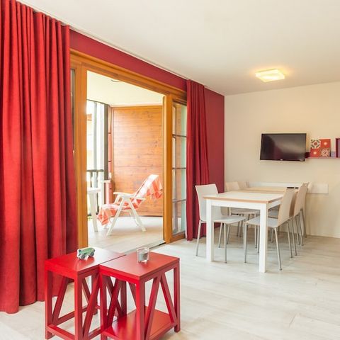 Apartement 6 Personen - - 1 Schlafzimmer + 1 Schlafalkoven - Gartenblick