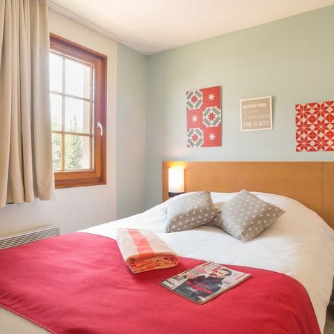 Apartement 6 Personen - - 1 Schlafzimmer + 1 Schlafalkoven - Gartenblick