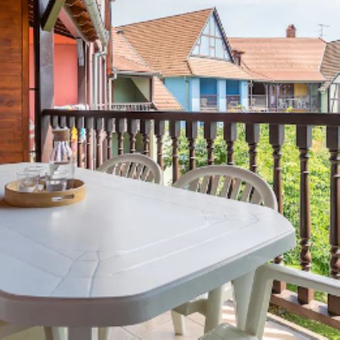 Wohnung 7 personen - - 2 Schlafzimmer - Duplex - Gartenblick