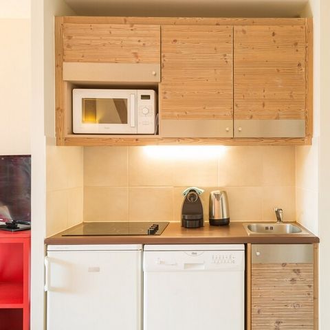 Wohnung 4 personen - - 1 Schlafzimmer - Gartenblick