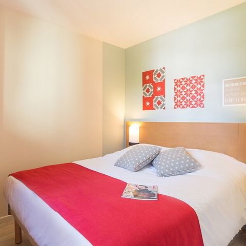 Wohnung 4 personen - - 1 Schlafzimmer - Gartenblick