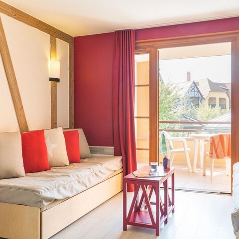 Apartement 4 Personen - - 1 Schlafzimmer - Gartenblick