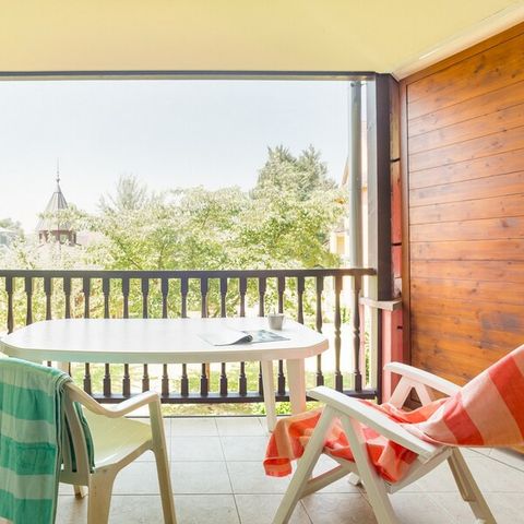 Wohnung 6 personen - - 1 Schlafzimmer + 1 Schlafalkoven - Gartenblick
