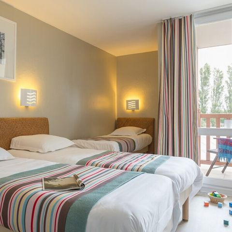 Apartement 5 Personen - 1 Schlafzimmer - Terrasse oder Balkon