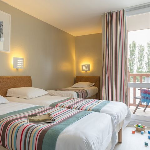 Wohnung 5 personen - - 1 Schlafzimmer - Terrasse oder Balkon