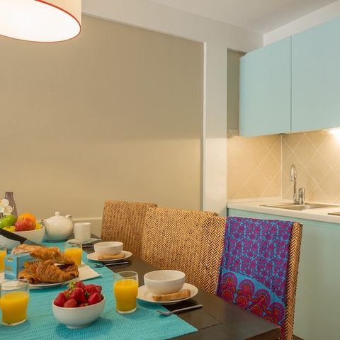 Wohnung 6 personen - - 1 Schlafzimmer + 1 Schlafalkoven - Terrasse oder Balkon