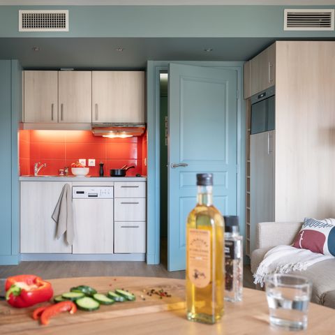 Wohnung 4 personen - 1 Schlafzimmer - Gartenblick