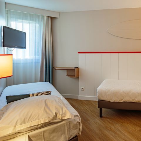 Wohnung 4 personen - 1 Schlafzimmer - Gartenblick