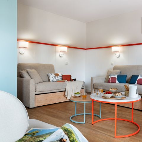 Wohnung 6 personen - 2 Schlafzimmer - Balkon