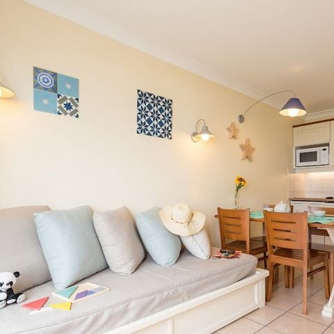Apartement 4 Personen - 1 Schlafzimmer - Balkon - Meerblick