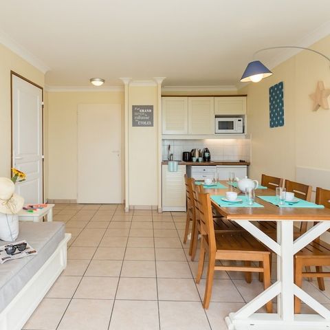 Apartement 6 Personen - 2 Schlafzimmer - Balkon - Meerblick