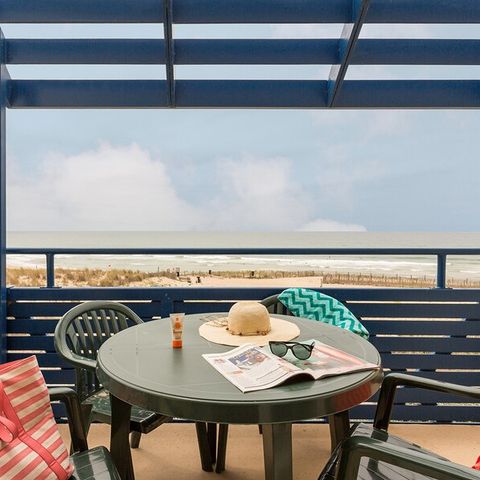 Wohnung 4 personen - 1 Schlafzimmer - Balkon - Meerblick