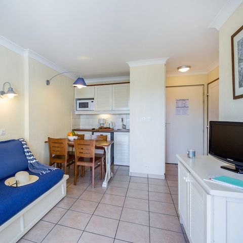 Wohnung 4 personen - 1 Schlafzimmer - Balkon - Straßenseite