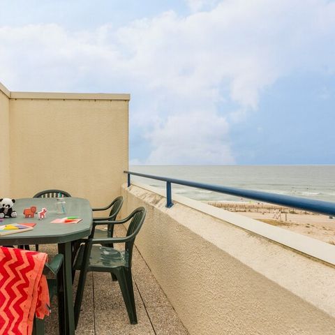 Wohnung 6 personen - 2 Schlafzimmer - Balkon - Meerblick