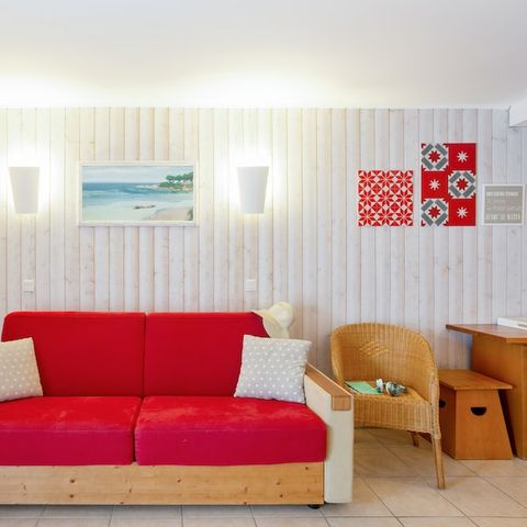 Apartement 5 Personen - 1 Schlafzimmer - Golfblick