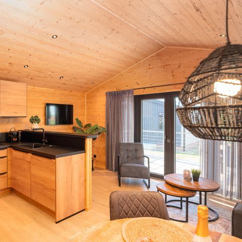 Bungalow 2 Personen - Terrassenlodge mit Sauna und Whirlpool
