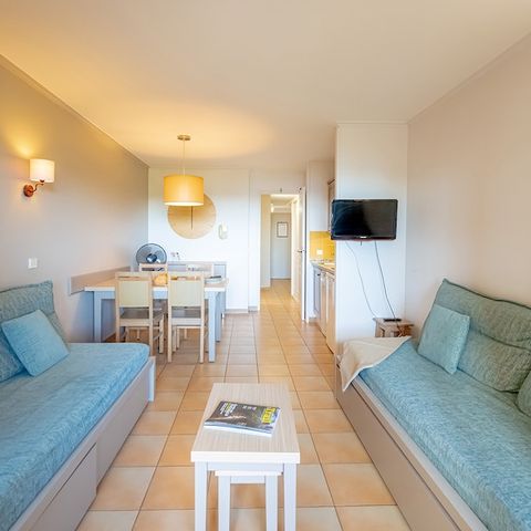 Apartement 4 Personen - - 1 Schlafzimmer - Terrasse oder Balkon - Meerblick